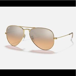 Raybans Womens Aviator Gradient